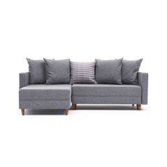 Coltar extensibil Aydam Left - Grey