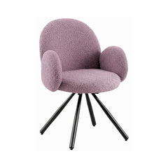 Pachet 3+1 Scaun rotativ lila-plum Teddy DC-71