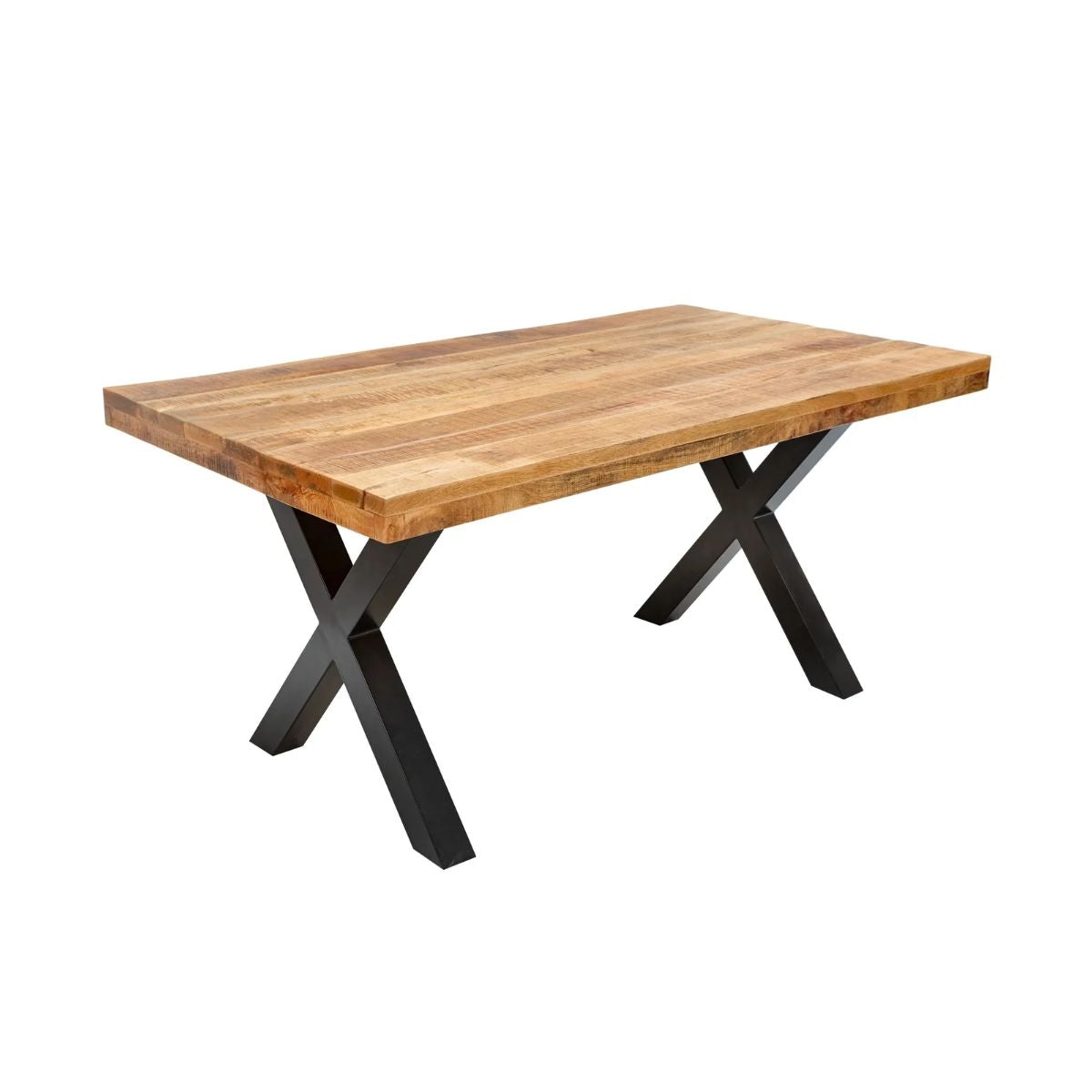 Masa de dining din lemn de mango 140x90 cm Veda X Haro, 1, hectarul.ro