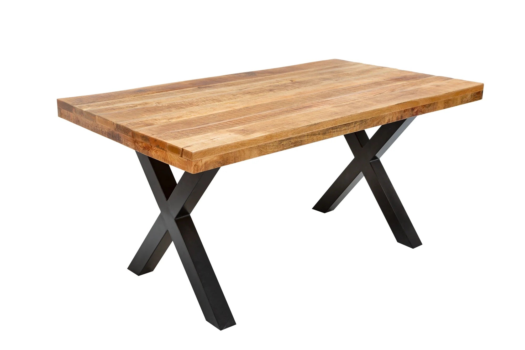 Masa de dining din lemn de mango 140x90 cm Veda X Haro, 1, hectarul.ro