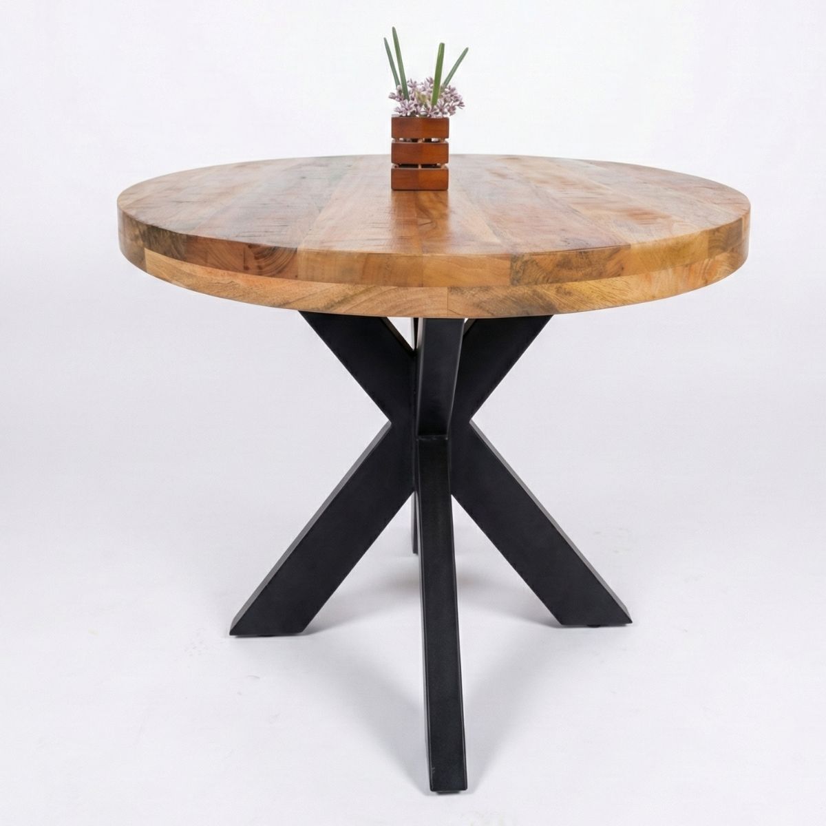 Masa de dining ovala din lemn de mango 180x90 cm Marine Star Haro, 8, hectarul.ro