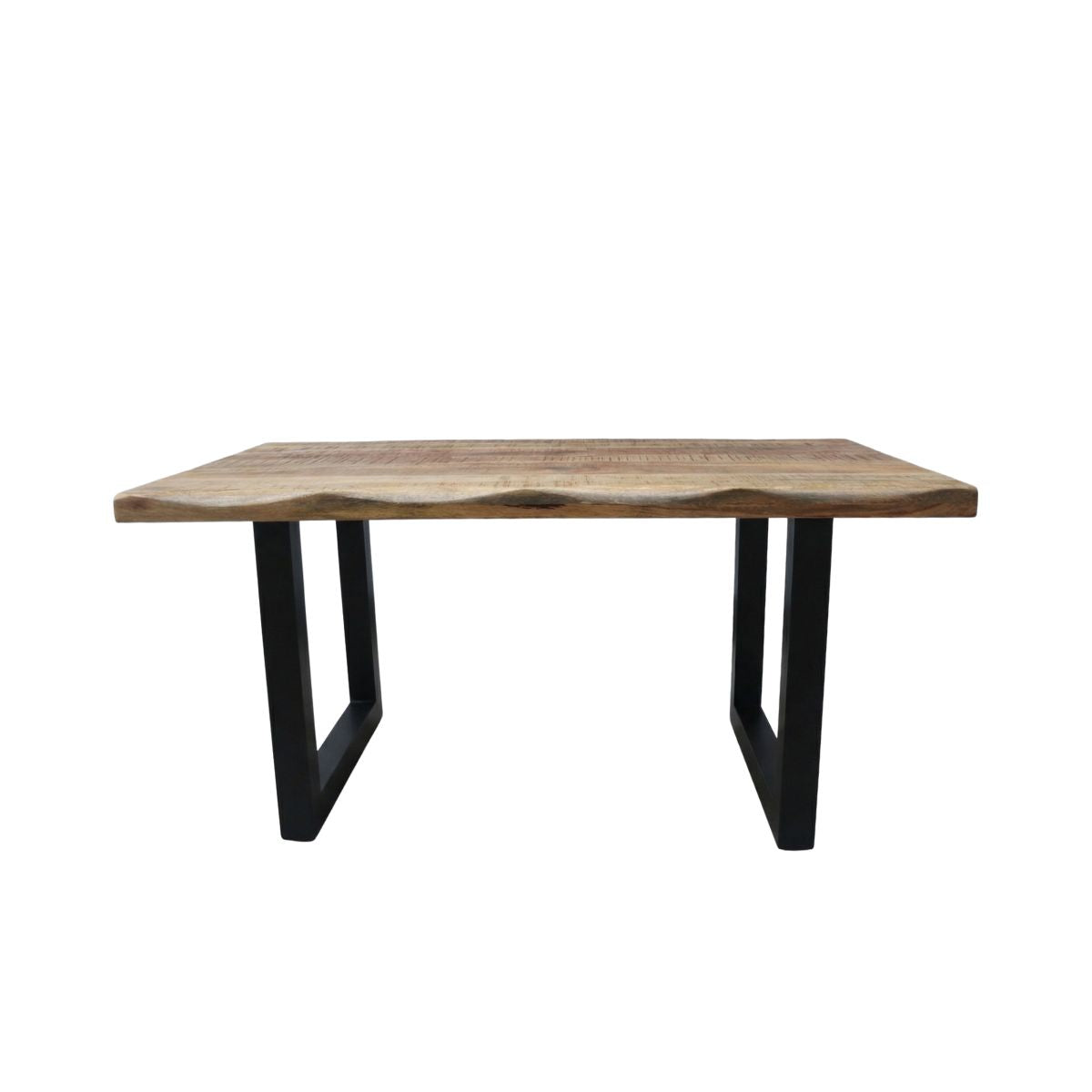Masa de dining din lemn de mango 140x90 cm Tropical U Live Edge Look Haro, 9, hectarul.ro