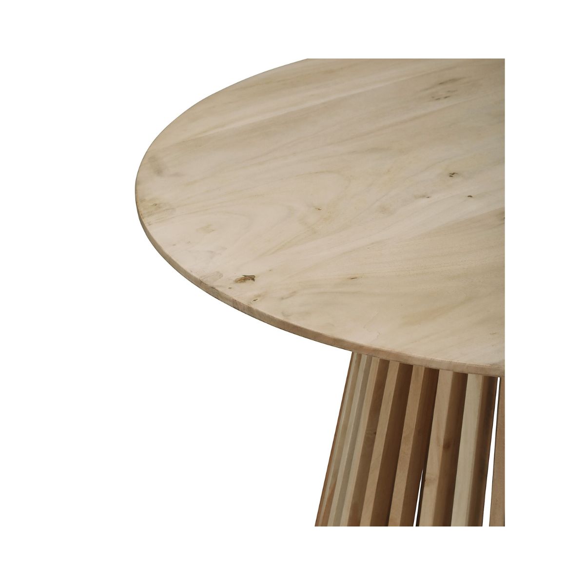 Masa de dining ovala 180x95 cm maro natur din lemn de mango Altamira Haro, 5, hectarul.ro