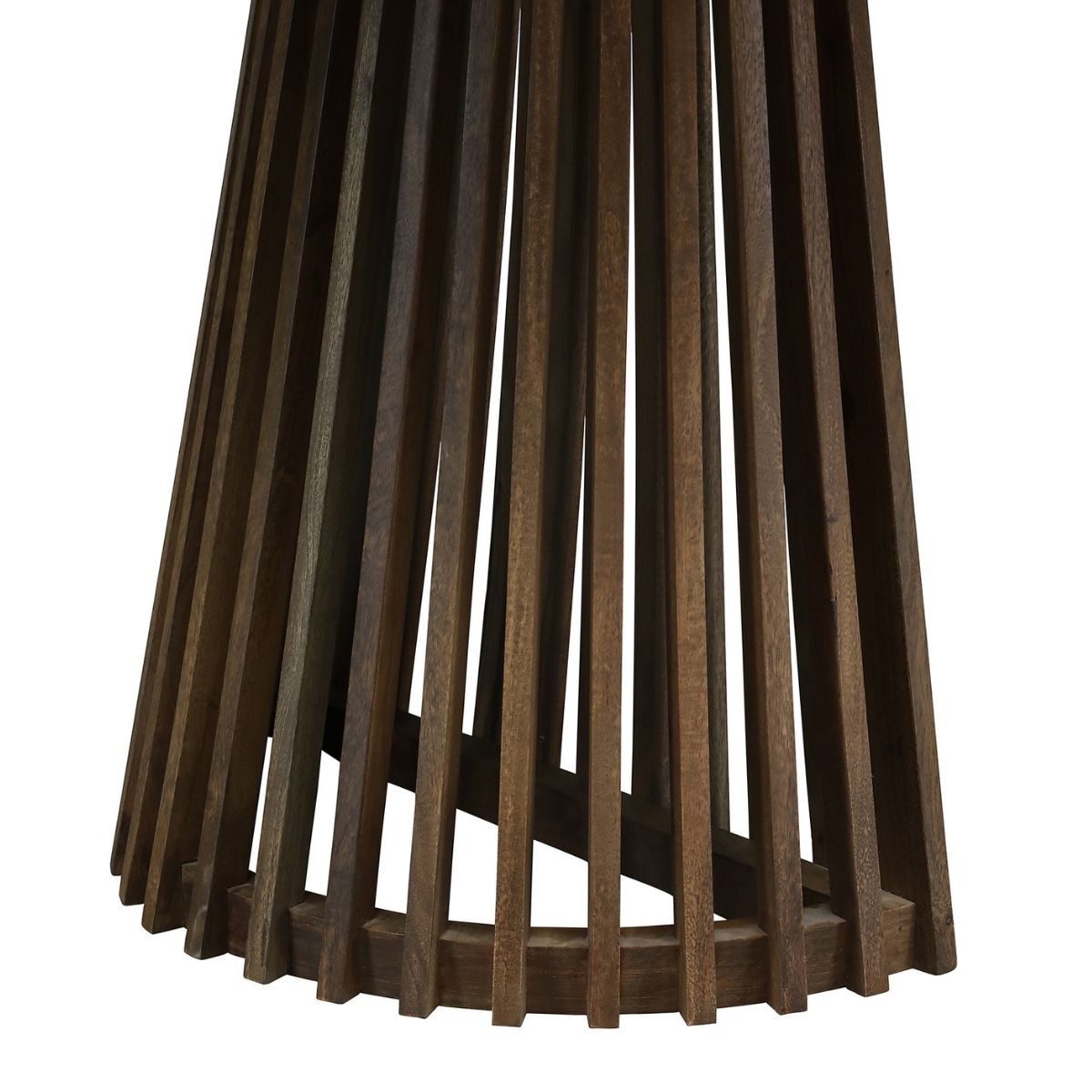 Masa de dining ovala 180x95 cm maro inchis din lemn de mango Altamira Haro, 7, hectarul.ro