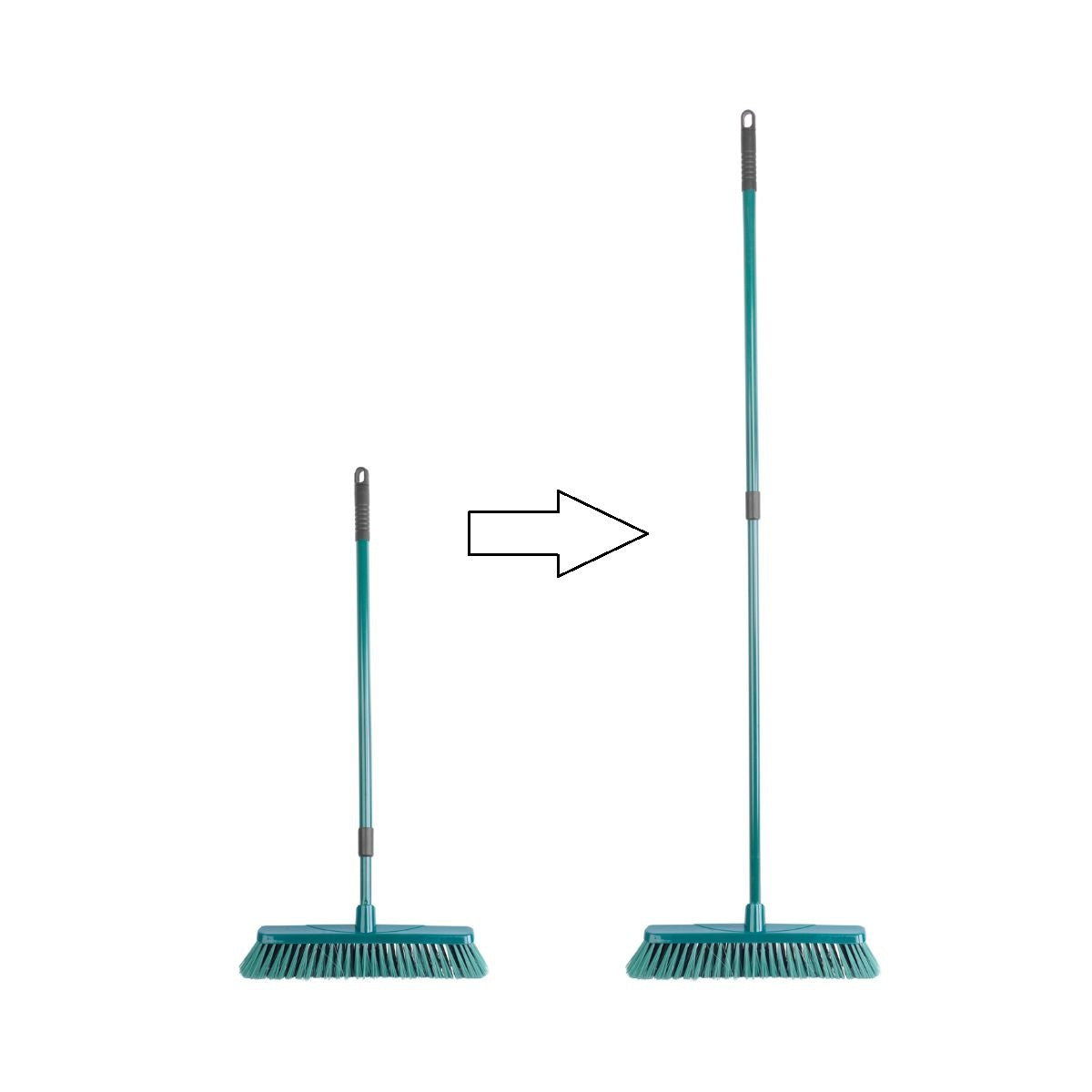 Matura cu maner telescopic 95-159 cm, verde, MagicHome, 4, hectarul.ro