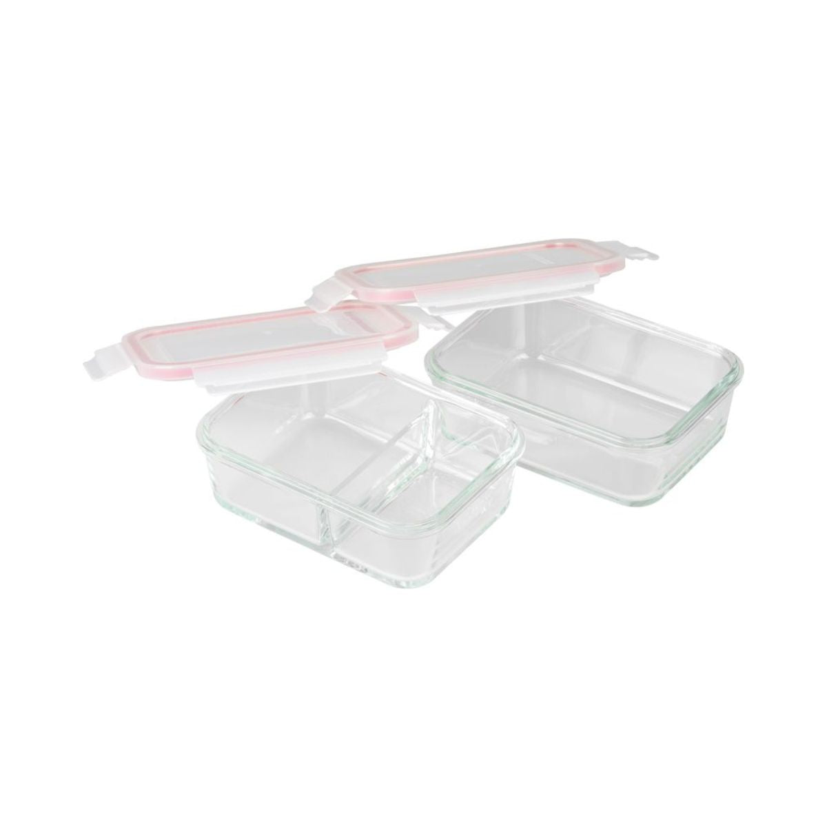 Set 2 caserole MagicHome din sticla, 900 ml + 900 ml, cu geanta termoizolanta, 4, hectarul.ro