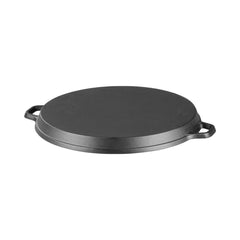 Tigaie tip grill 340x30 mm din fonta cu 2 manere Castora MagicHome