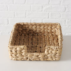 Suport de servetele 22x22x7 cm din fibre naturale Cado Boltze