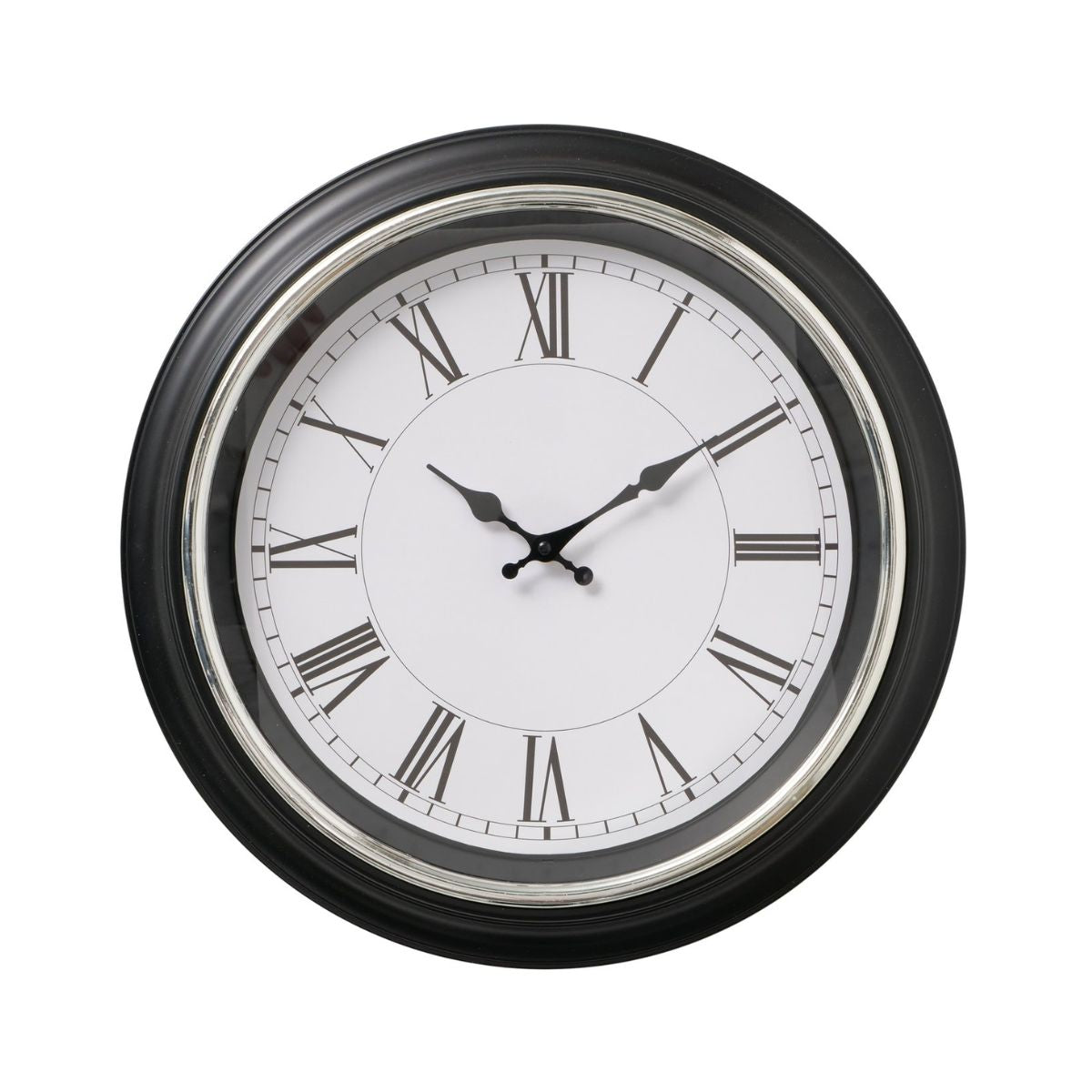 Ceas de perete negru/alb Ø40 cm Baltimore Boltze, 1, hectarul.ro