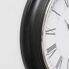 Ceas de perete negru/alb Ø40 cm Baltimore Boltze