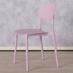 Scaun de bucatarie lila pastel din plastic Primus Boltze