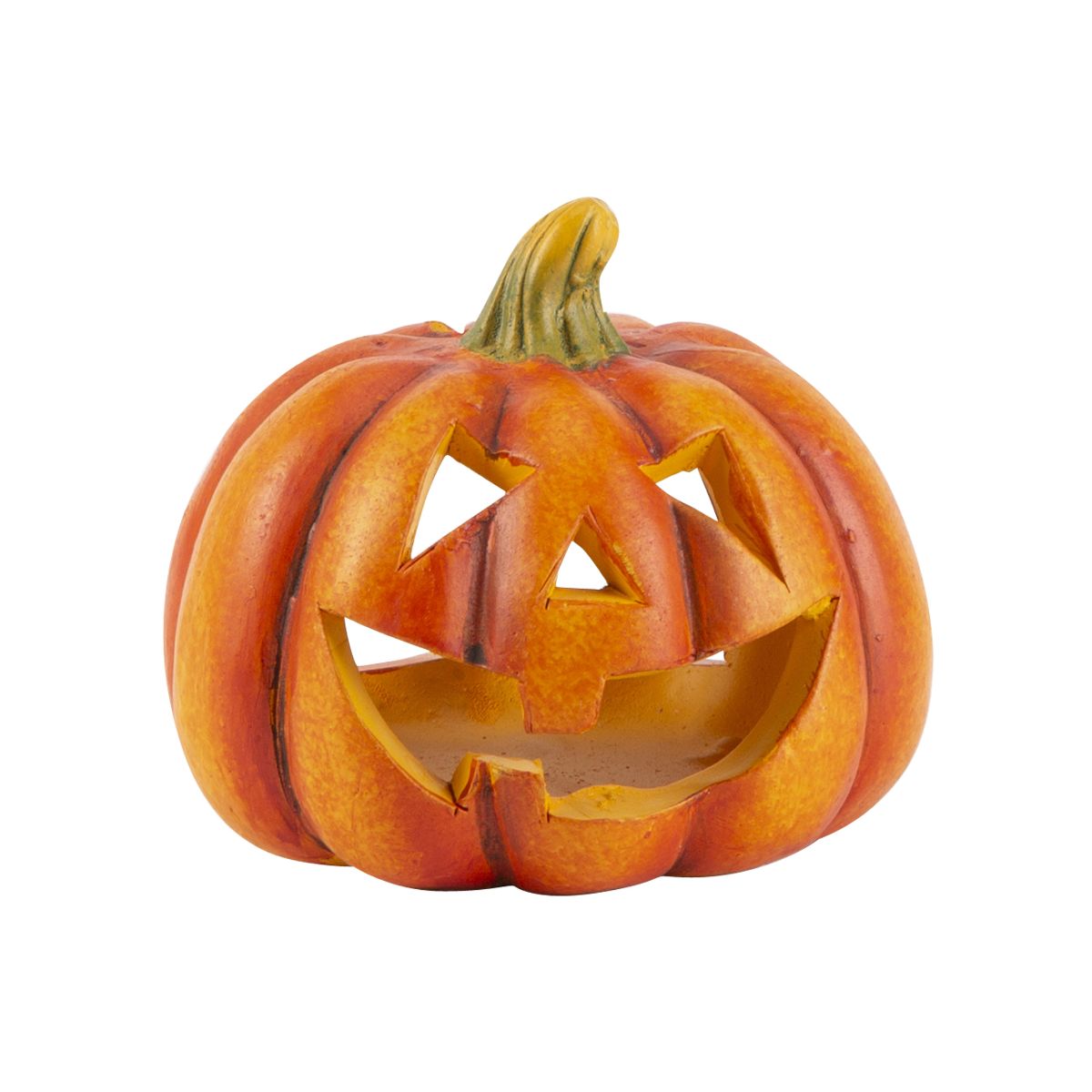 Dovleac ceramic decorativ 10x8x9,5 cm Halloween Cosy&Trendy, 1, hectarul.ro