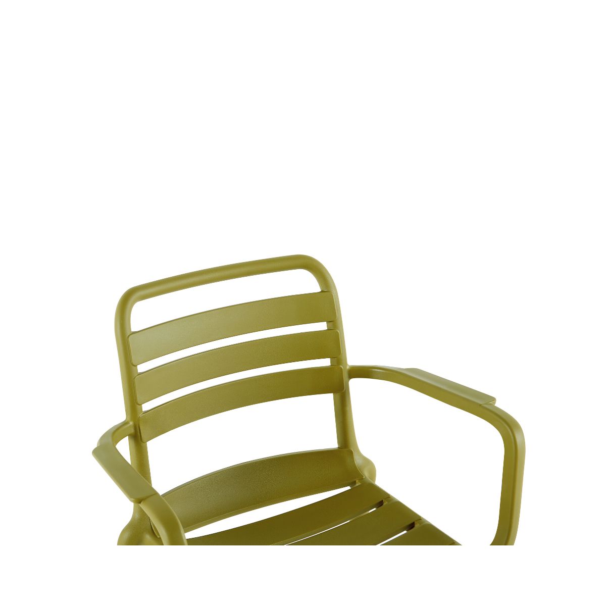 Scaun terasa/gradina verde-oliv din polipropilena Valencia Relax Haro, 4, hectarul.ro