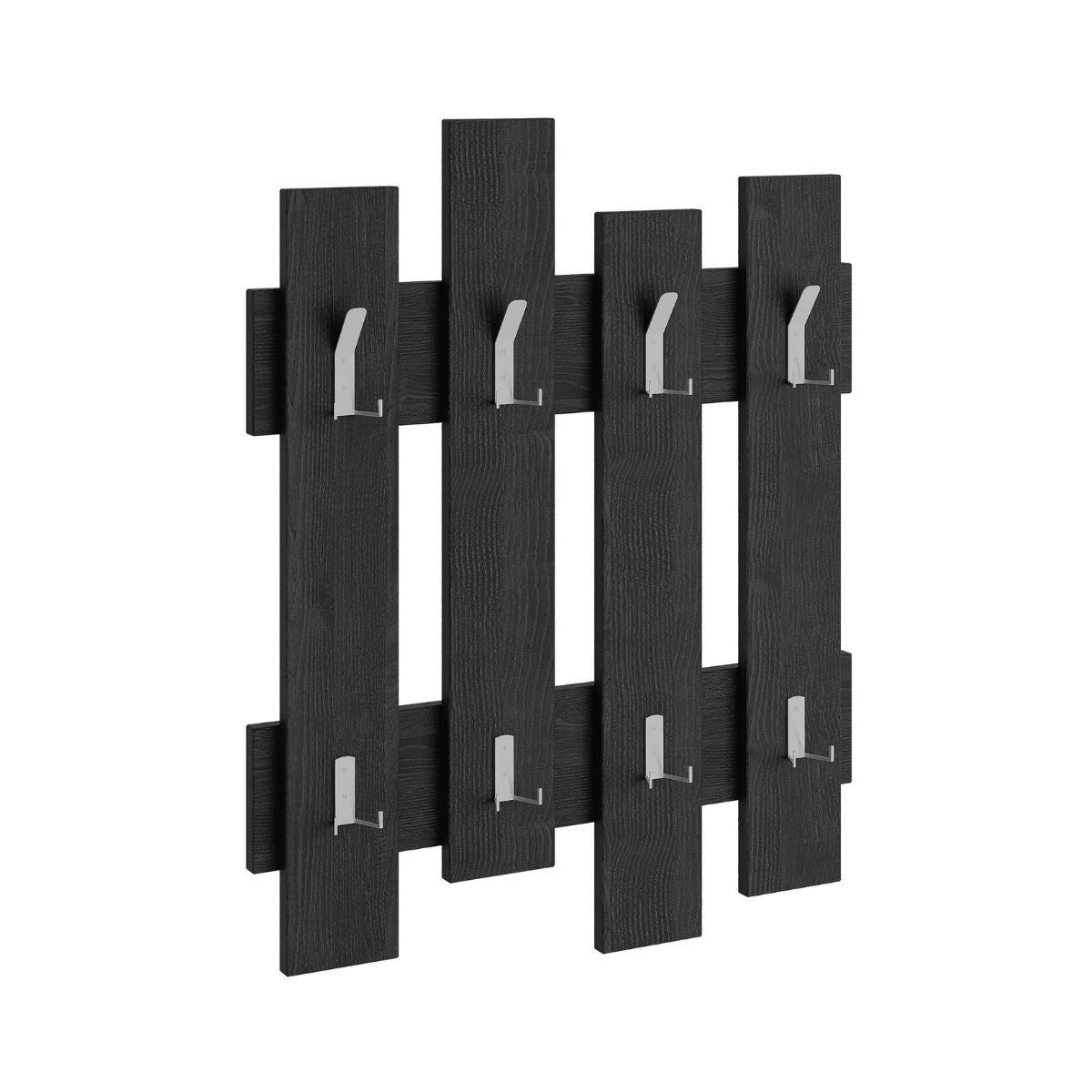 Cuier negru din PAL melaminat 64x81 cm Wave Decortie, 3, hectarul.ro