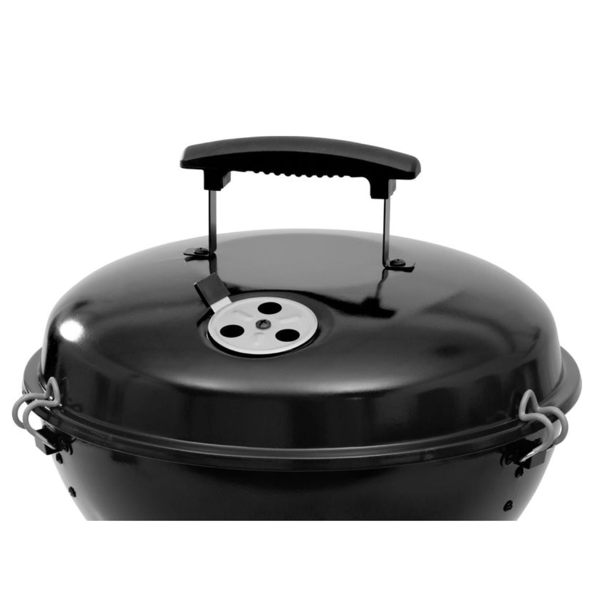 Gratar cu capac, pe carbuni, Strend Pro Niko BBQ, Ø37 cm, otel vopsit, portabil, 6, hectarul.ro