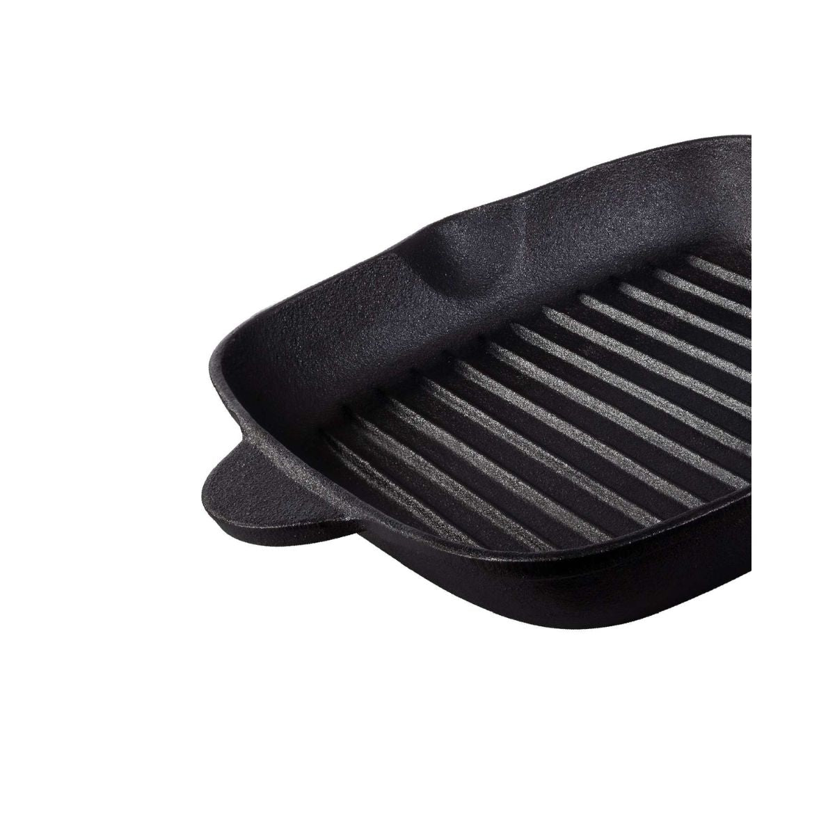 Tigaie-grill patrata 27x27 cm din fonta Black Collection Tramontina, 6, hectarul.ro
