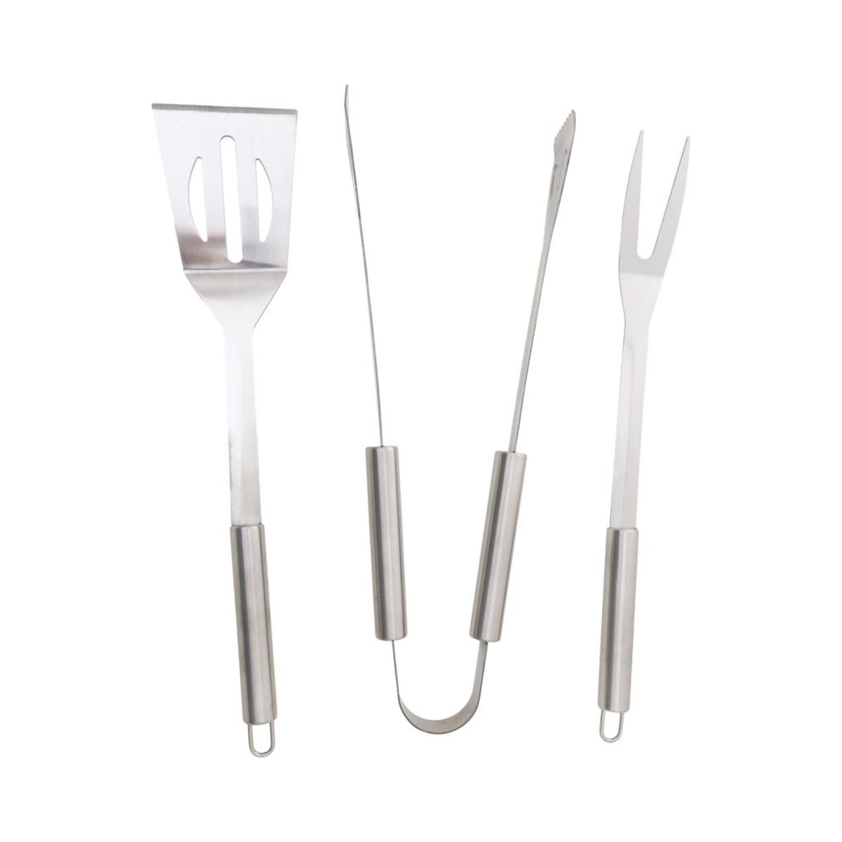 Set de ustensile pentru gratar din inox, 3 piese, Strend Pro, 1, hectarul.ro