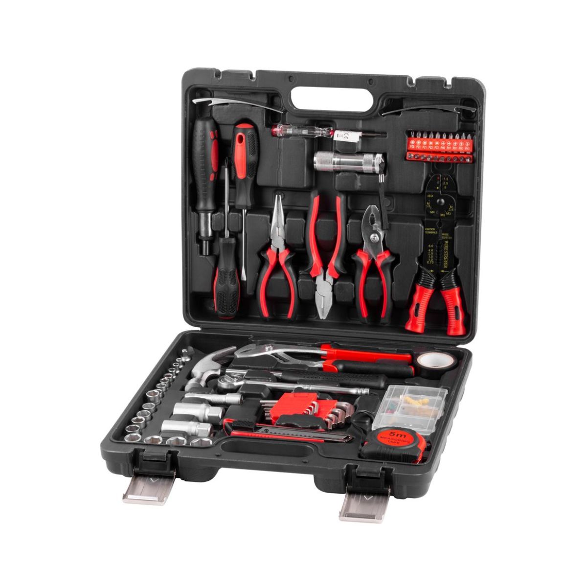 Set de scule manuale pentru atelier Strend Pro S215, 68 de piese cu geanta de transport
