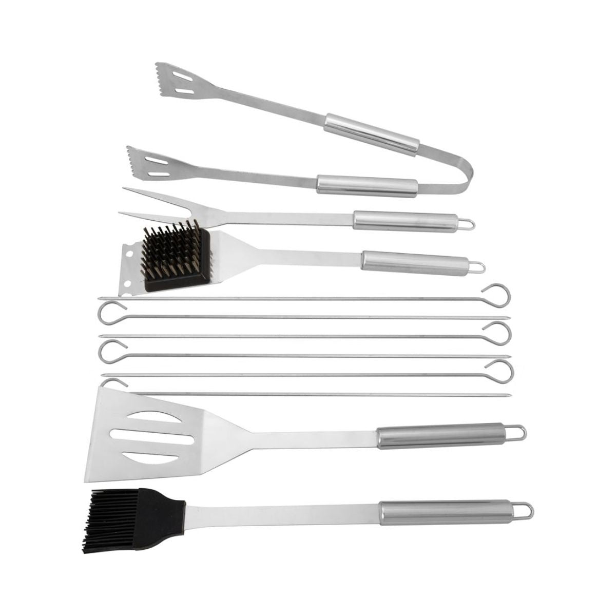 Set ustensile gratar 12 piese Strend Pro Grill inox in geanta transport, 3, hectarul.ro