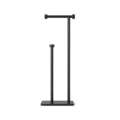 Suport pentru role de hartie, negru, din otel galvanizat, 20 x 12 x 52 cm, Cappa Umbra