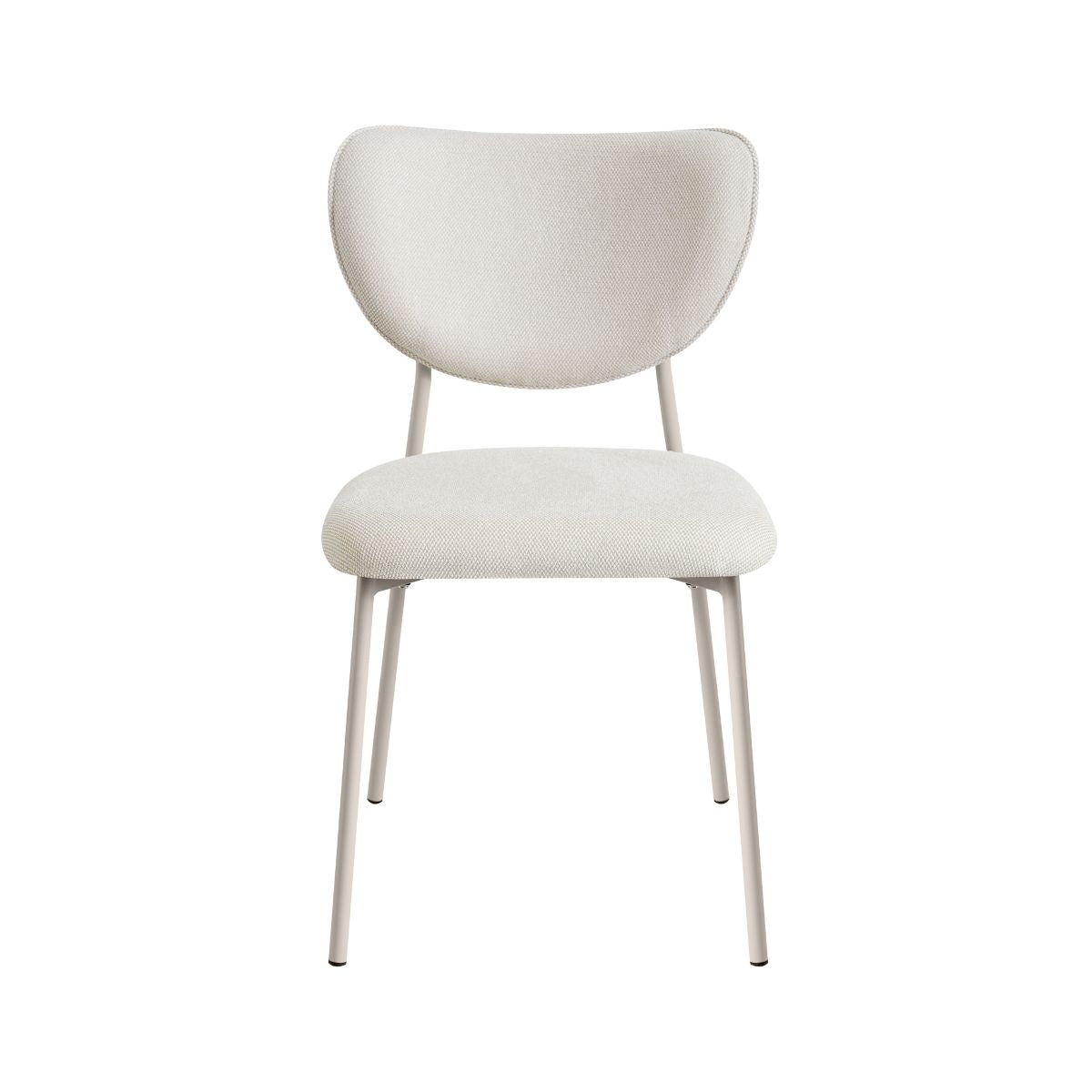 Scaun conferinta Forum Ha.ro, crem, tapițat cu material textil și cadru metalic lite-camel, design modern și stivuibil, 2, hectarul.ro