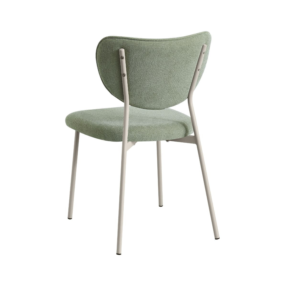 Scaun dining stivuibil Forum, verde, material textil si cadru metalic, 3, hectarul.ro