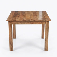 Masa de dining patrata din lemn de mango 100x100 cm Classic Haro