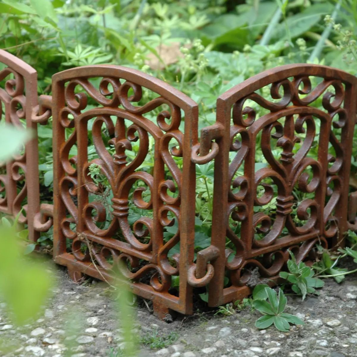 Gard decorativ din otel turnat 20x28cm Esschert, 2, hectarul.ro