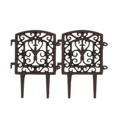 Gard decorativ din otel turnat 20x28cm Esschert
