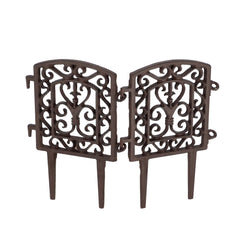 Gard decorativ din otel turnat 20x28cm Esschert