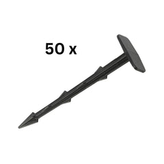 Cuie plastic fixare folii Strend Pro, 117 mm, set 50 buc