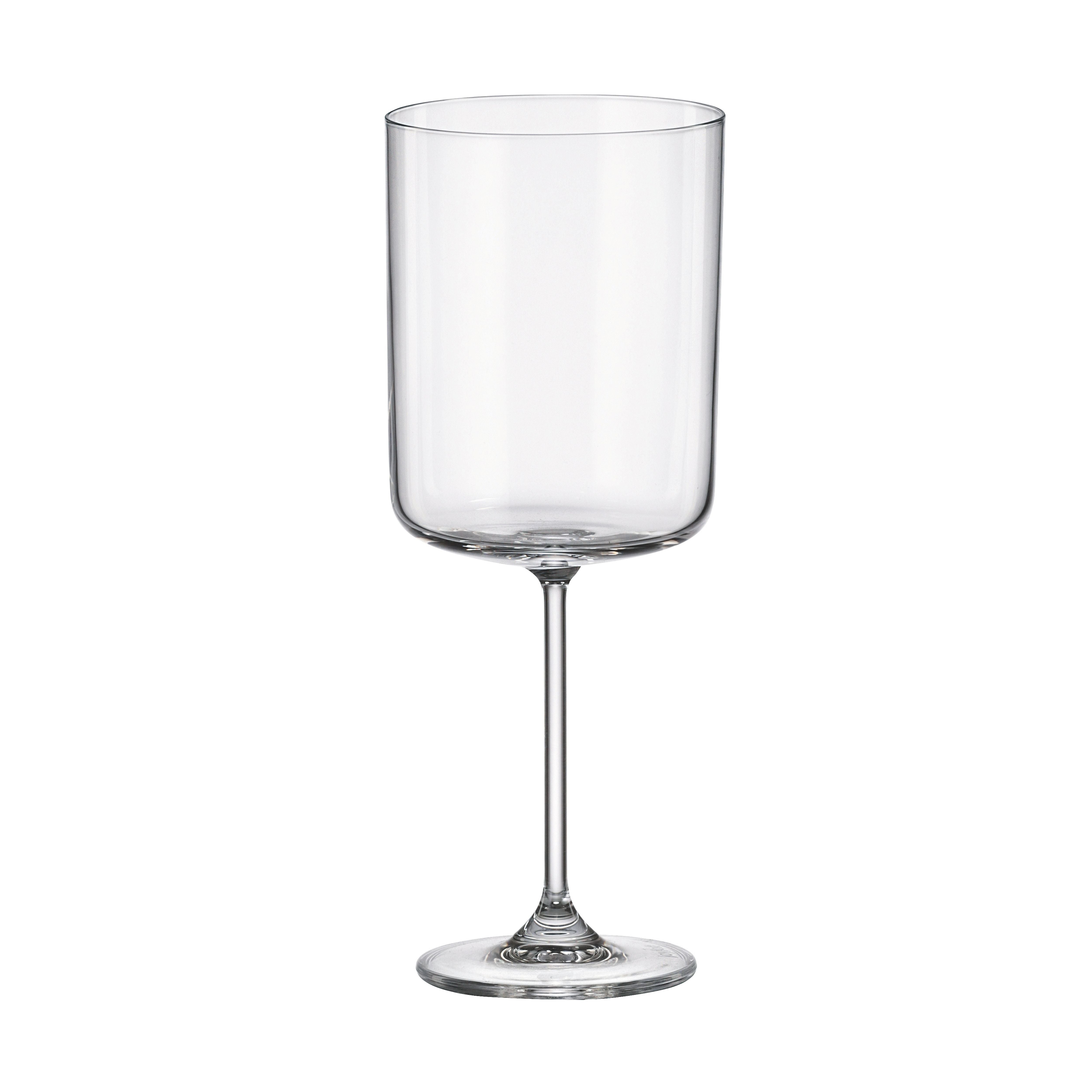 Set de 6 pahare pentru vin rosu, transparent, din cristal de Bohemia, 400 ml, Anita Red Wine, 1, hectarul.ro