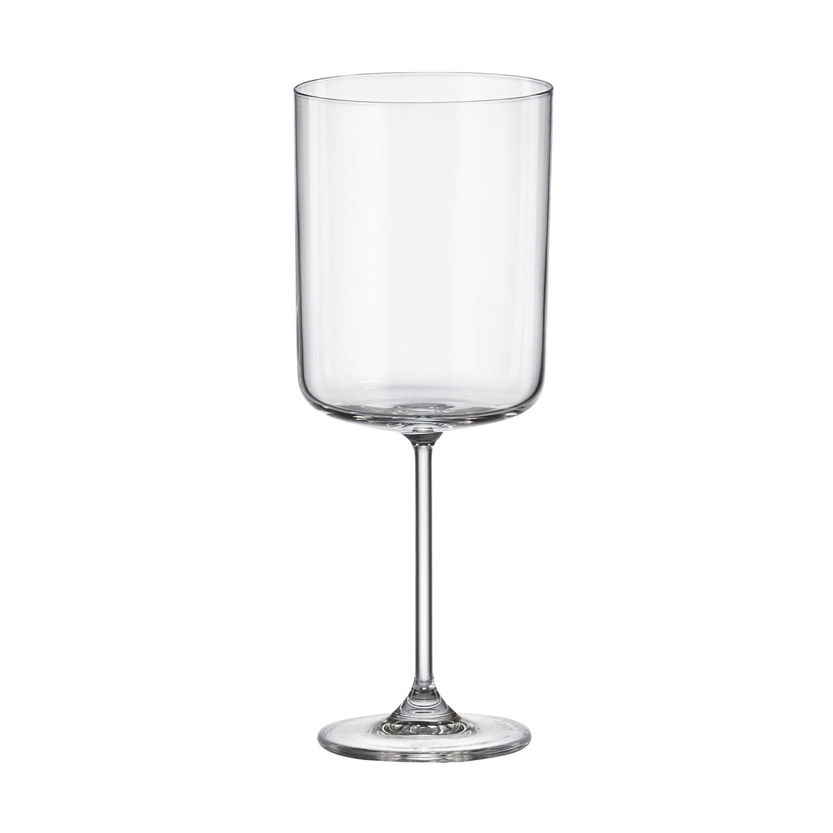Set de 6 pahare pentru vin rosu, transparent, din cristal de Bohemia, 400 ml, Anita Red Wine