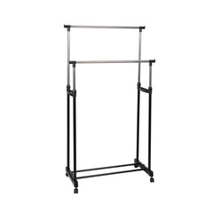 Suport haine dublu mobil 80x42 x 100-170 cm Urban Living