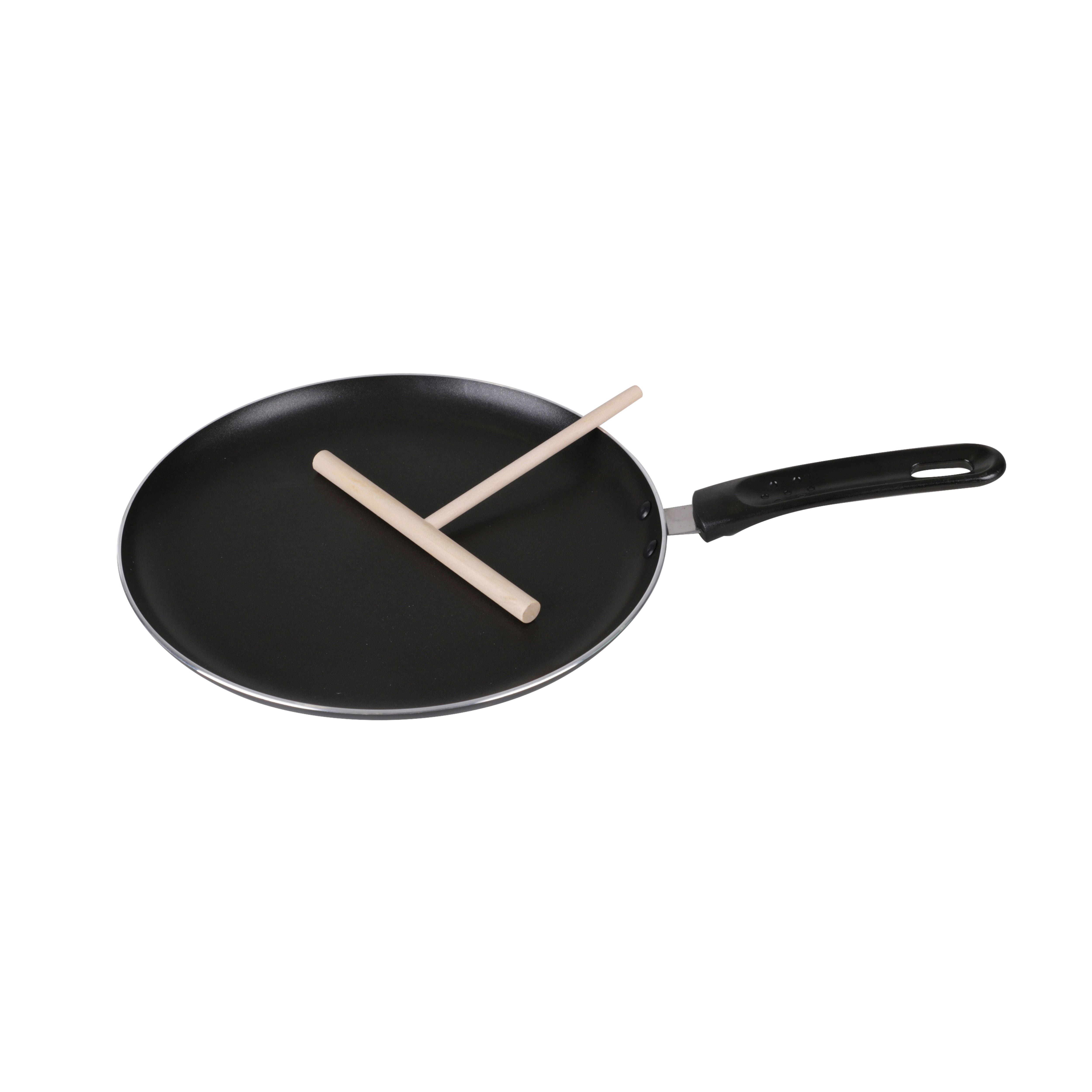 Tigaie pentru clatite Ø26 cm, antiaderenta, Chef Traiteur – include spatulă de întins aluatul, 1, hectarul.ro