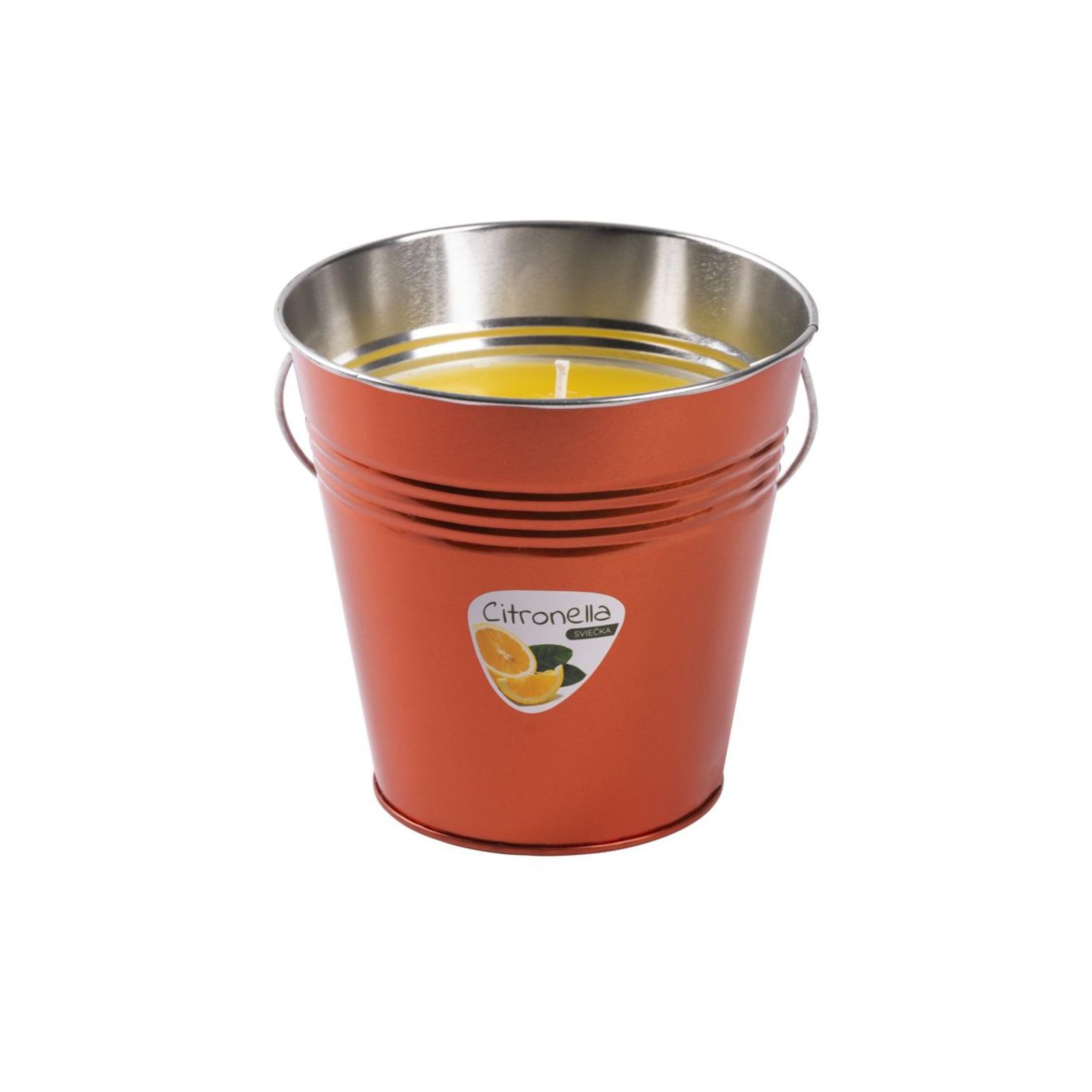 Lumanare anti tantari parfumata, 610 gr, in galetusa metalica, Citronella, 32 ore durata de ardere, 1, hectarul.ro