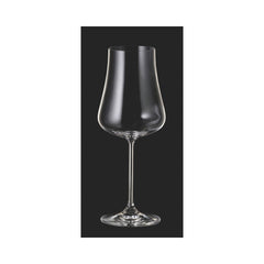 Set de 6 pahare pentru vin alb, din cristal de Bohemia, 380 ml, Aira White Wine