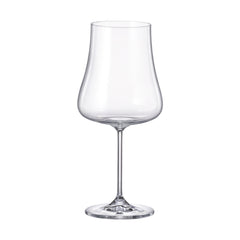 Set de 6 pahare pentru vin rosu, din cristal de Bohemia, 680 ml, Aira Red Wine