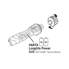 Lanterna multiled Day F30 2R20 Varta