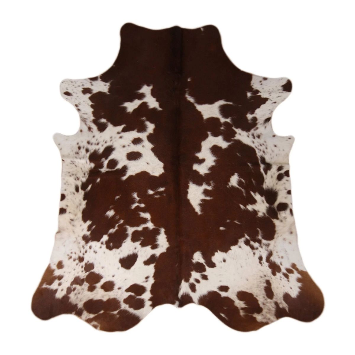 Piele naturala de vita, 2-3 m2, culoare rosu cu alb, 2, hectarul.ro