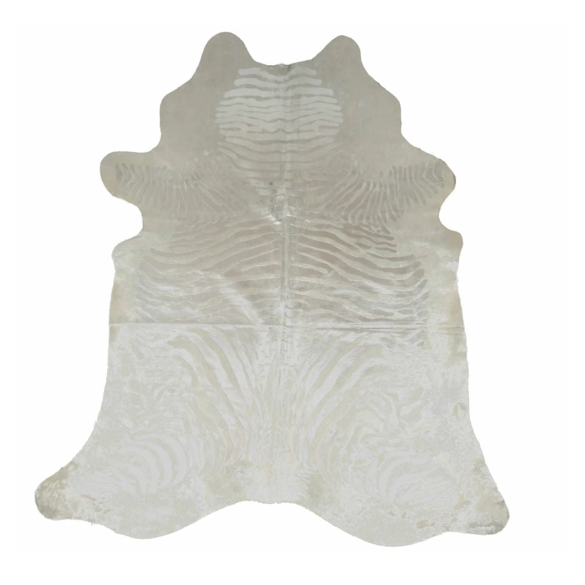 Piele naturala de vita, 3-4 m2, culoare Zebra argintie, 2, hectarul.ro