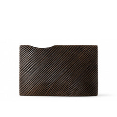 Vaza maro din polirasina 21 cm Straight Line Yazhi
