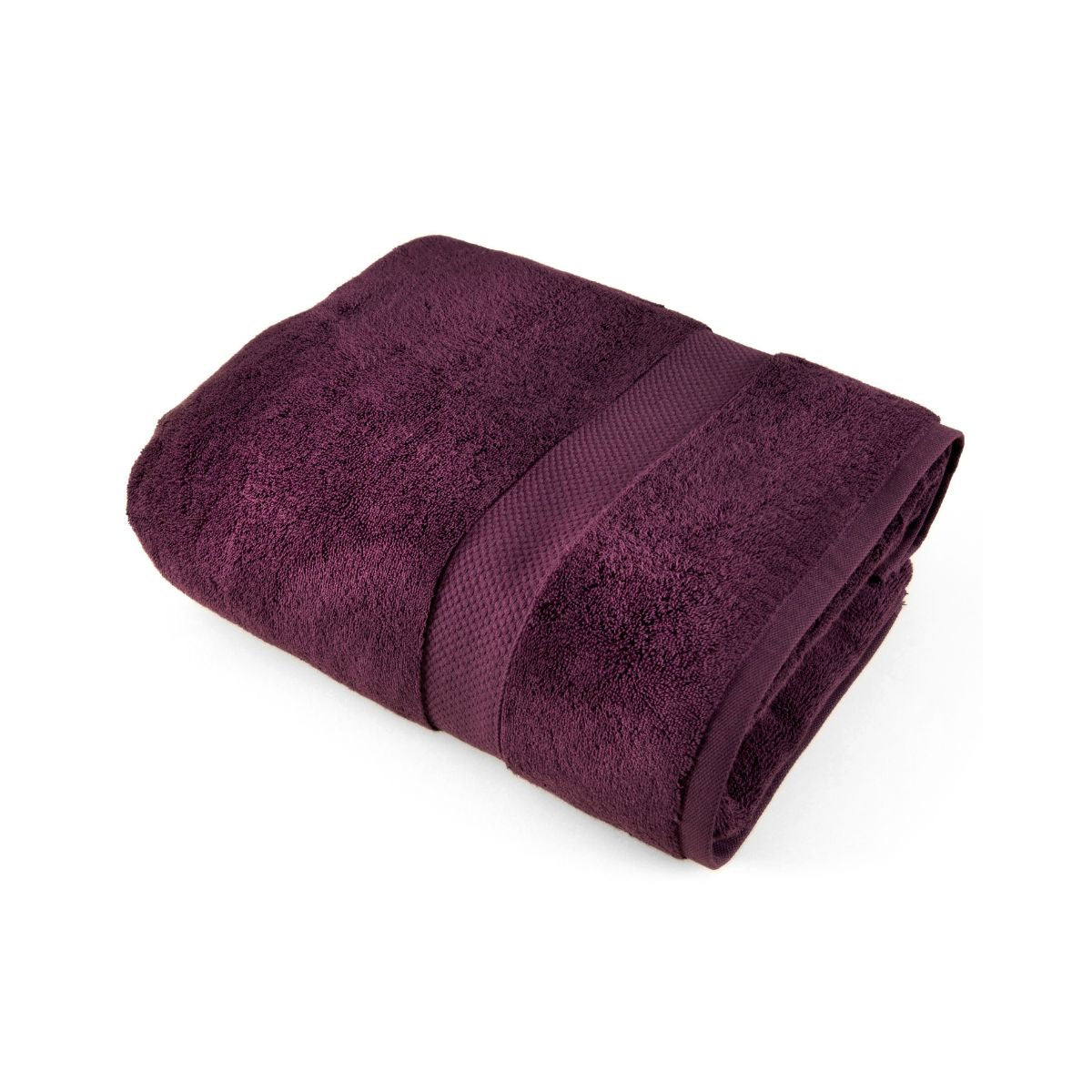 Prosop de baie din bumbac 100%, 76x147 cm, Maisonette Loft, purpuriu, 1, hectarul.ro
