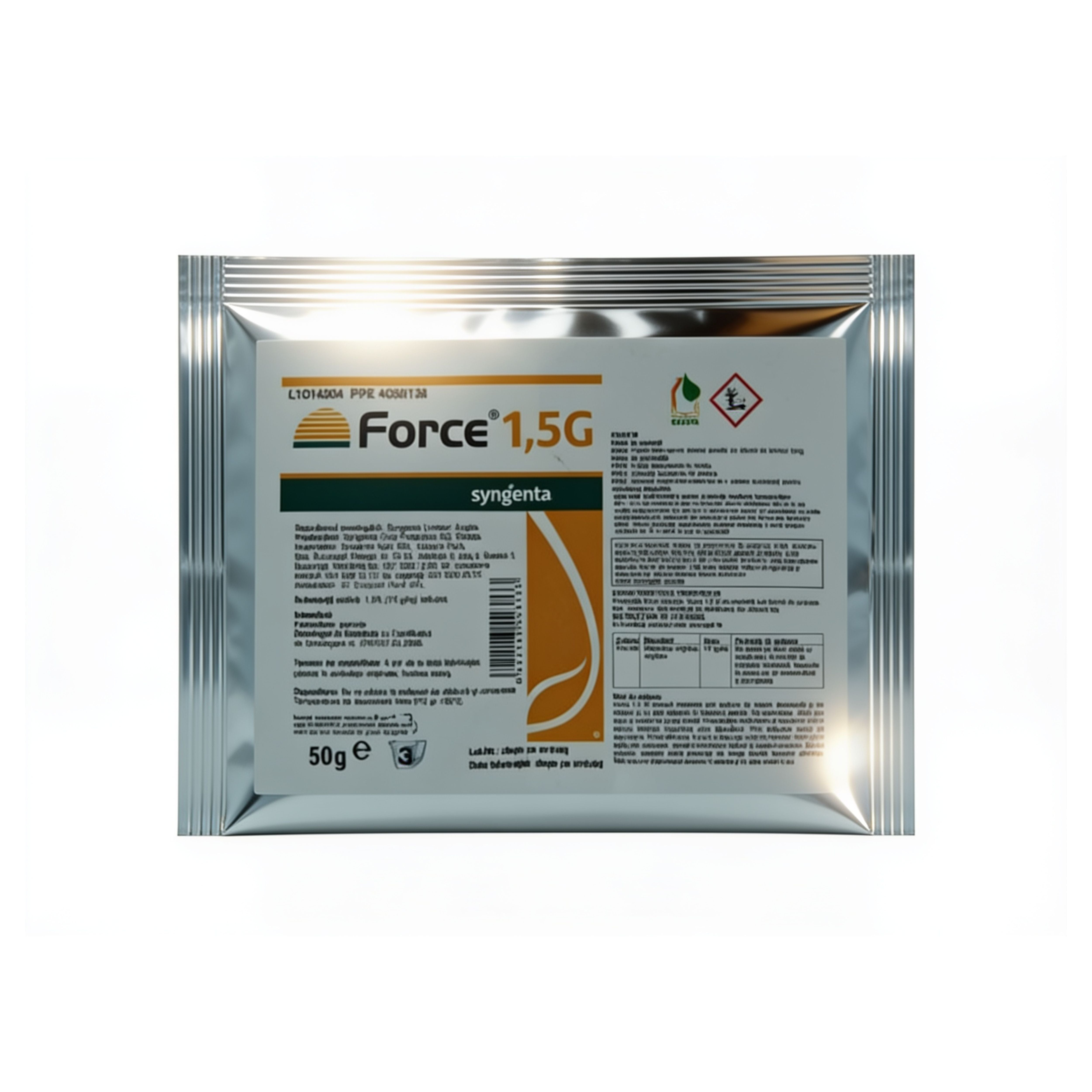 Insecticid de sol FORCE 1,5 G 50 g cu teflutrin 15 g/kg pentru viermi sârmă și dăunători de sol, 1, hectarul.ro