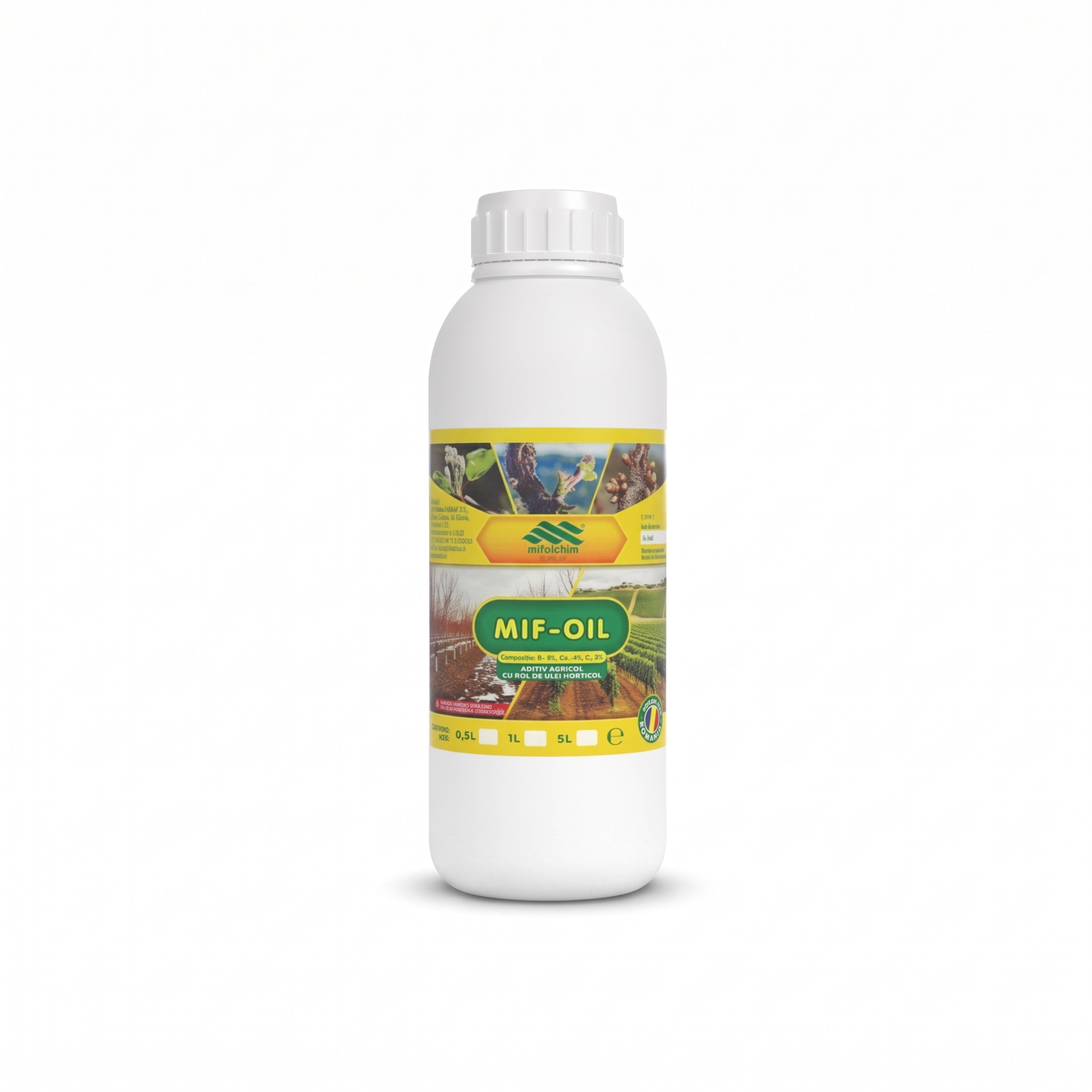 MIF Oil 1 L ulei horticol pentru tratamente de iarnă la pomi fructiferi și viță-de-vie, 1, hectarul.ro