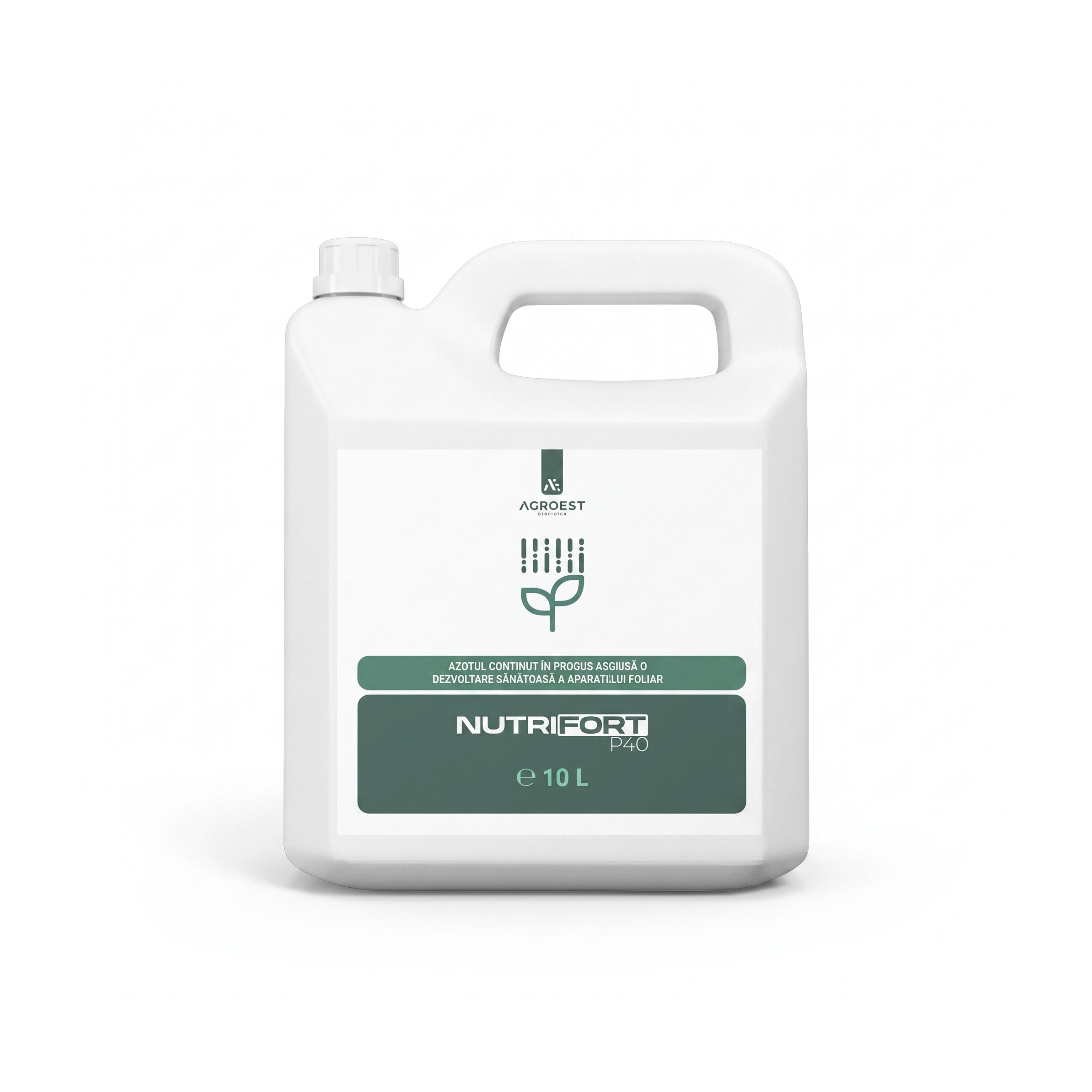 Fertilizant foliar NUTRIFORT P 40 10 L cu fosfor magneziu și potasiu, 1, hectarul.ro