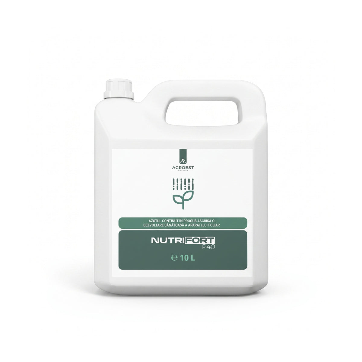 Fertilizant foliar NUTRIFORT P 40 10 L cu fosfor magneziu și potasiu