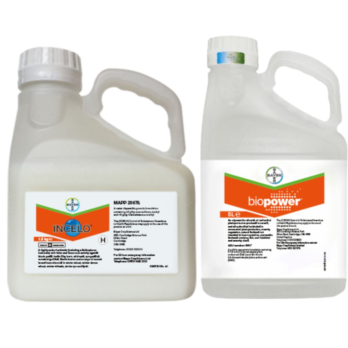 PACHET ERBICID INCELO 172.5 WG 3 kg+BIOPOWER 10 litri