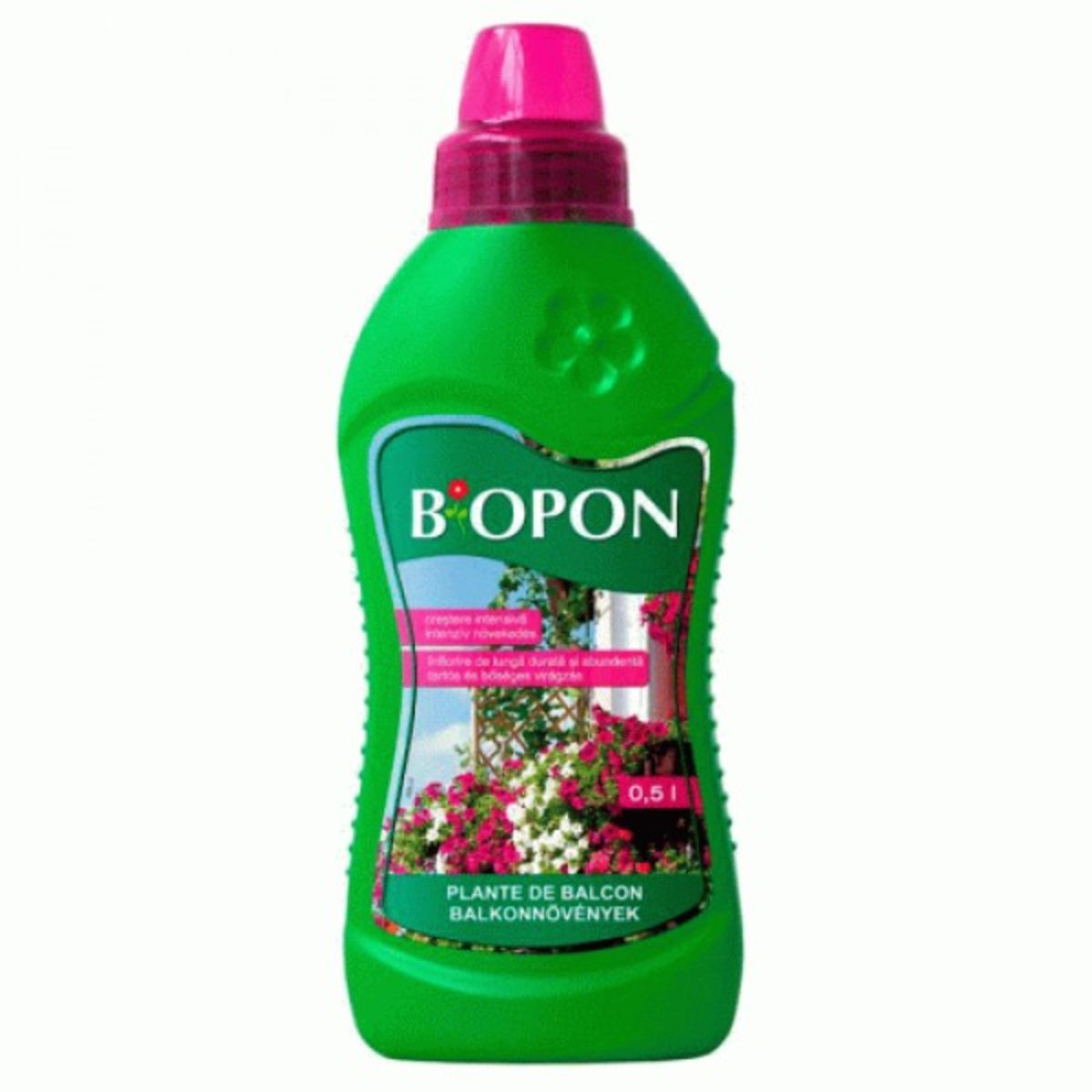 BIOPON Ingrasamant pentru plante de balcon 0,5L