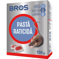 BROS Pasta raticida soareci si sobolani 150G